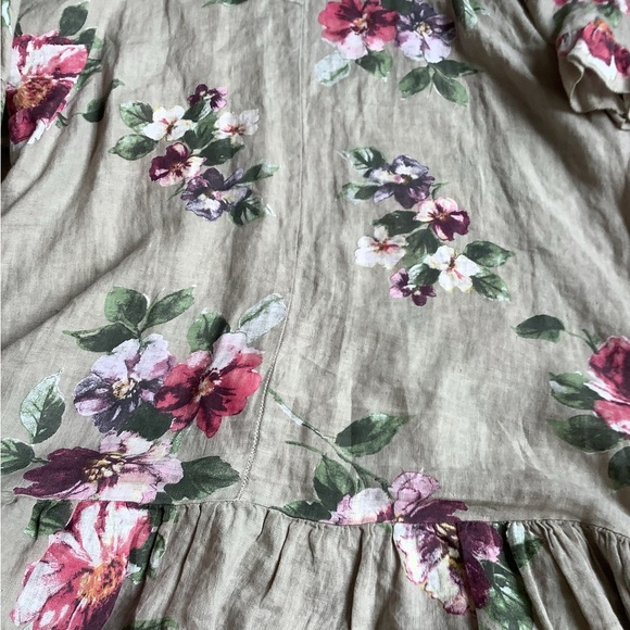 100% linen tunic/dress Made in Italy, L - Picture 8 of 11